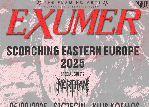Bilety na  Koncert Exumer / Morthan klub Kosmos Szczecin
